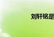 刘轩铭是谁(刘萱幂)