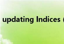 updating lndices（updating是什么意思）
