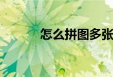 怎么拼图多张照片（怎么拼图）