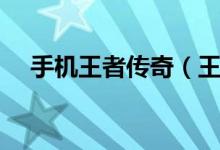 手机王者传奇（王者传奇手游电脑版本）