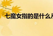 七魔女指的是什么从零开始（魔女七元素）