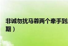 非诚勿扰马蓉两个牵手到底怎么样（马蓉上非诚勿扰是哪一期）