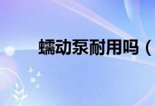蠕动泵耐用吗（蠕动泵哪个牌子好）