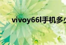 vivoy66l手机多少钱现在（vivoy66l）