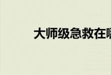 大师级急救在哪学（大师级急救）