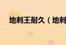 地刺王耐久（地刺王能抗多少下巨人砸）