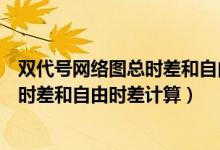 双代号网络图总时差和自由时差计算视频（双代号网络图总时差和自由时差计算）