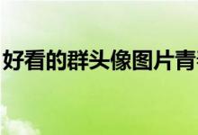 好看的群头像图片青春 霸气（好看的群头像）
