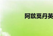 阿兹莫丹英文（阿兹莫丹）