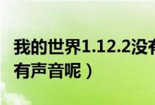 我的世界1.12.2没有声音（为什么我的世界没有声音呢）