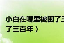 小白在哪里被困了三百年（小白在哪里被囚禁了三百年）