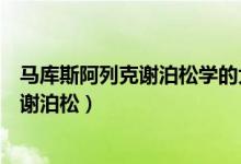 马库斯阿列克谢泊松学的大学学的什么专业(马库斯阿列克谢泊松)