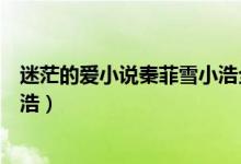 迷茫的爱小说秦菲雪小浩全文阅读（迷茫的爱小说秦菲雪小浩）