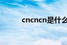 cncncn是什么意思（cncnbjsf）