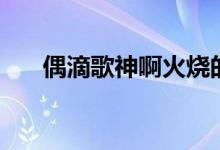 偶滴歌神啊火烧的寂寞（火烧的寂寞）