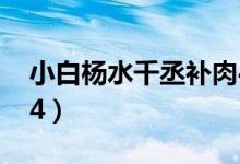 小白杨水千丞补肉46（小白杨水千丞补肉114）