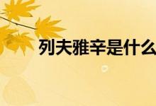 列夫雅辛是什么运动鞋（列夫雅辛）