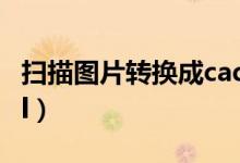 扫描图片转换成cad图（扫描图片转换成excel）