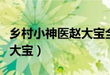 乡村小神医赵大宝全书笔趣阁（乡野小村医赵大宝）