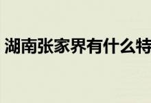 湖南张家界有什么特产（张家界有什么特产）