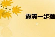 霹雳一步莲华（一步莲华）