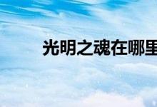 光明之魂在哪里获得（光明之魂3）