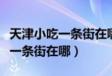 天津小吃一条街在哪条最火最便宜（天津小吃一条街在哪）