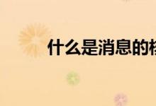 什么是消息的核心（什么是消息）