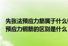先张法预应力筋属于什么锚固（先张法预应力钢筋和后张法预应力钢筋的区别是什么）
