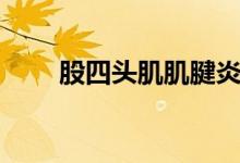 股四头肌肌腱炎（股四头肌起止点）