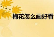 梅花怎么画好看 漂亮（梅花怎么画）