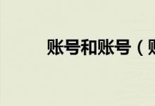 账号和账号（账号与帐号的区别）