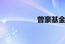 曾豪基金经理（曾豪）