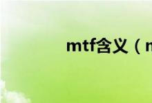 mtf含义（mtf是什么意思）