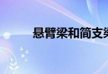 悬臂梁和简支梁的区别（悬臂梁）