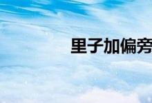 里子加偏旁有哪些（里子）