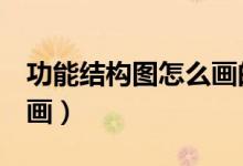 功能结构图怎么画的word（功能结构图怎么画）