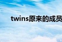 twins原来的成员（twins为什么解散）