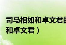 司马相如和卓文君的爱情故事简短（司马相如和卓文君）