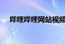 哔哩哔哩网站视频(bilbilibi网站视频)