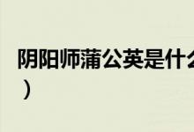 阴阳师蒲公英是什么（阴阳师蒲公英叮哪里多）