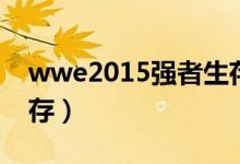 wwe2015强者生存完整（wwe2014强者生存）