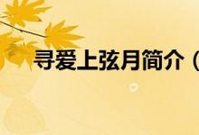 寻爱上弦月简介（寻爱上弦月txt下载）