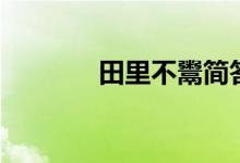 田里不鬻简答题（田里不鬻）
