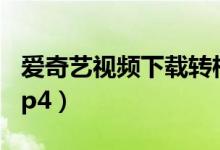 爱奇艺视频下载转格式（爱奇艺视频下载转mp4）