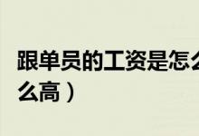 跟单员的工资是怎么算的（跟单员工资怎么那么高）