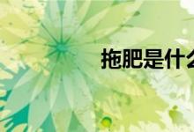 拖肥是什么零食（拖肥）