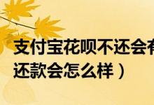 支付宝花呗不还会有什么后果（支付宝花呗不还款会怎么样）