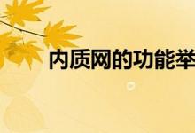 内质网的功能举例（内质网的功能）