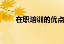 在职培训的优点和缺点（在职培训）